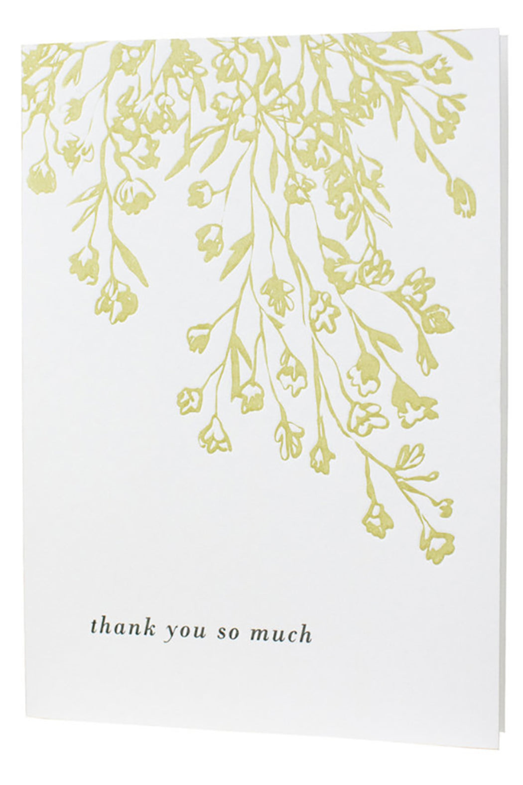 Floral Thank You Letterpress Box Set
