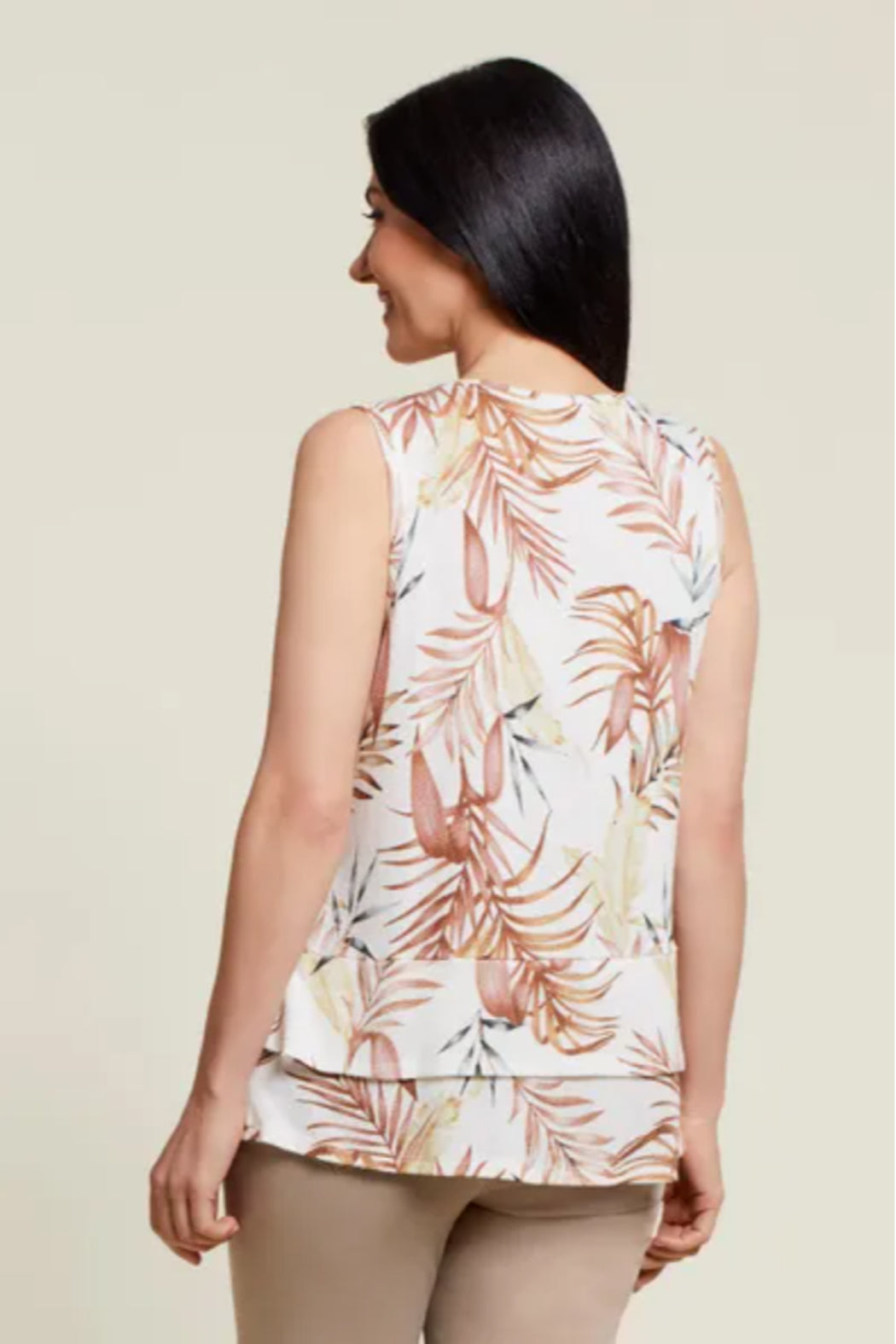 FLORAL TIERED TANK