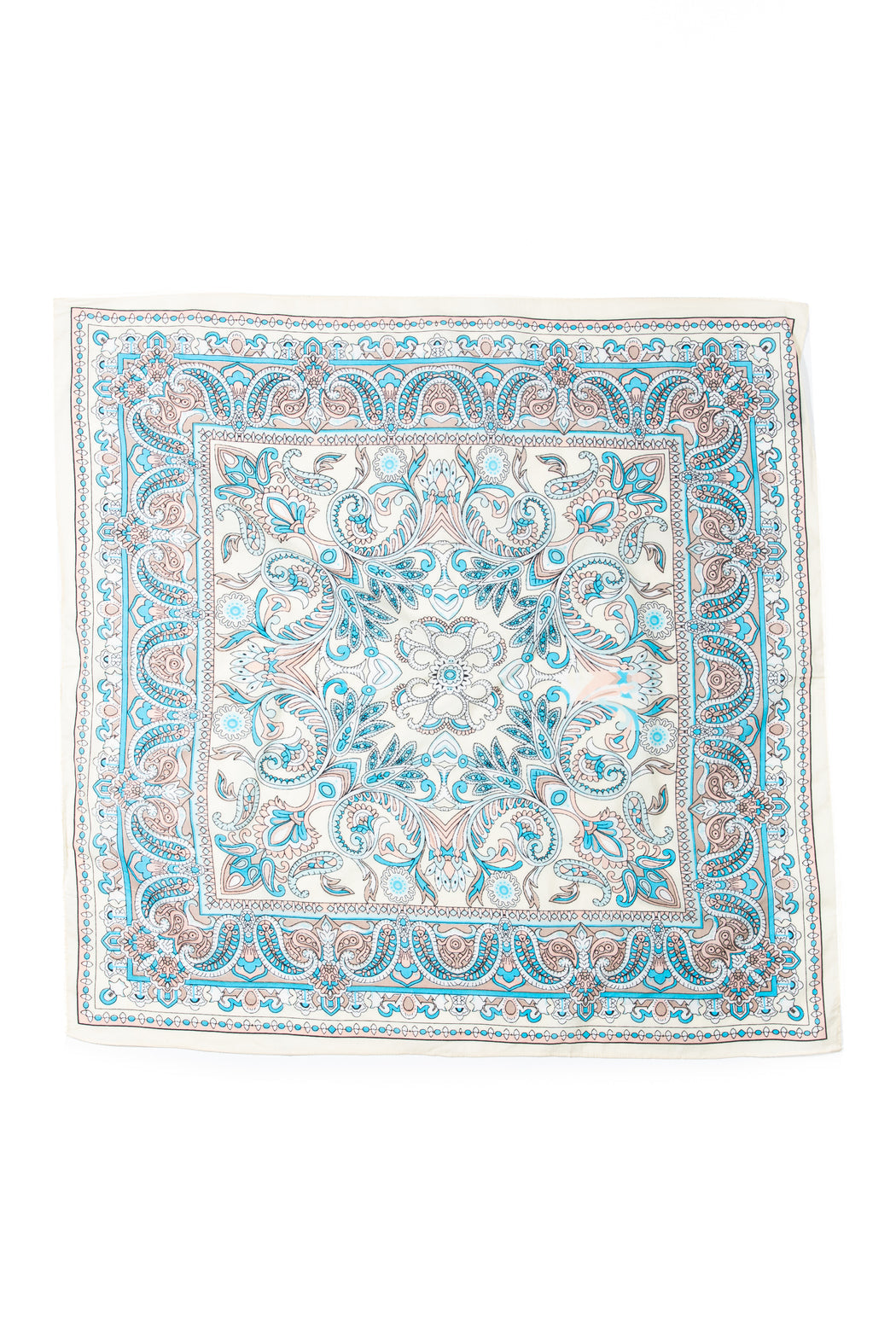 Paisley Trellis Print Bandana