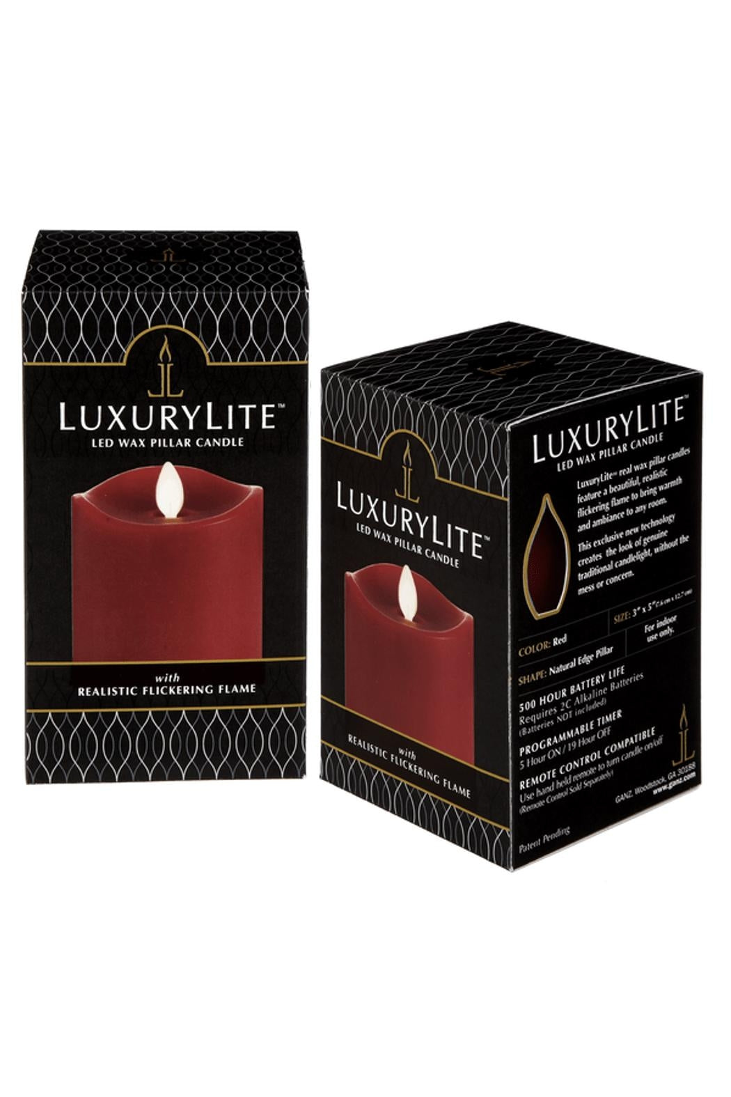 Fireless Candle "Red"