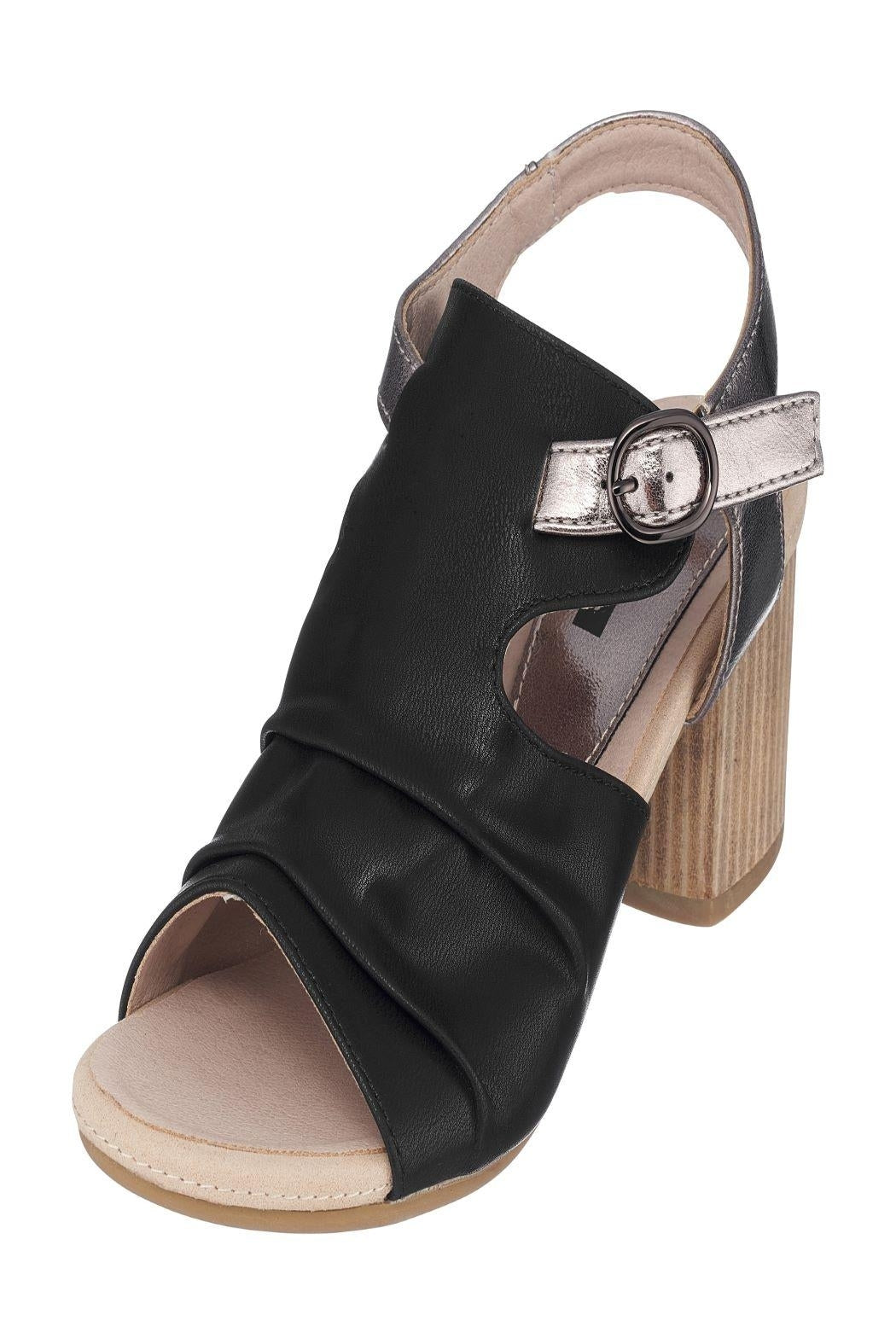 High-Heel Block Sandal