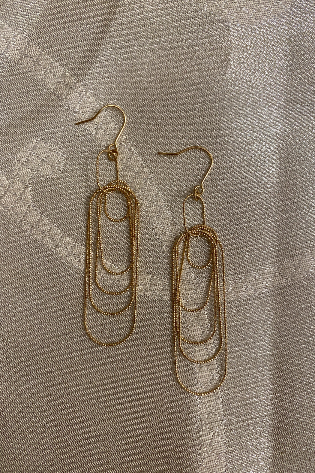 Gold Dangle Earrings