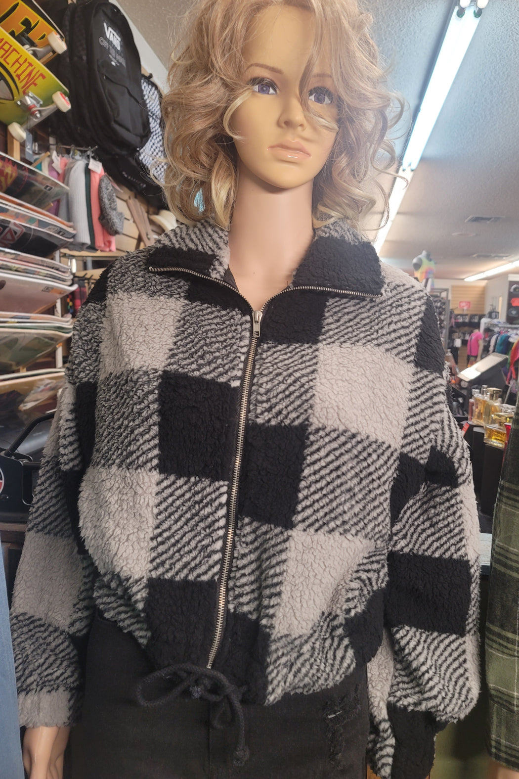 Grey HYFVE Blk Short LS Jacket W