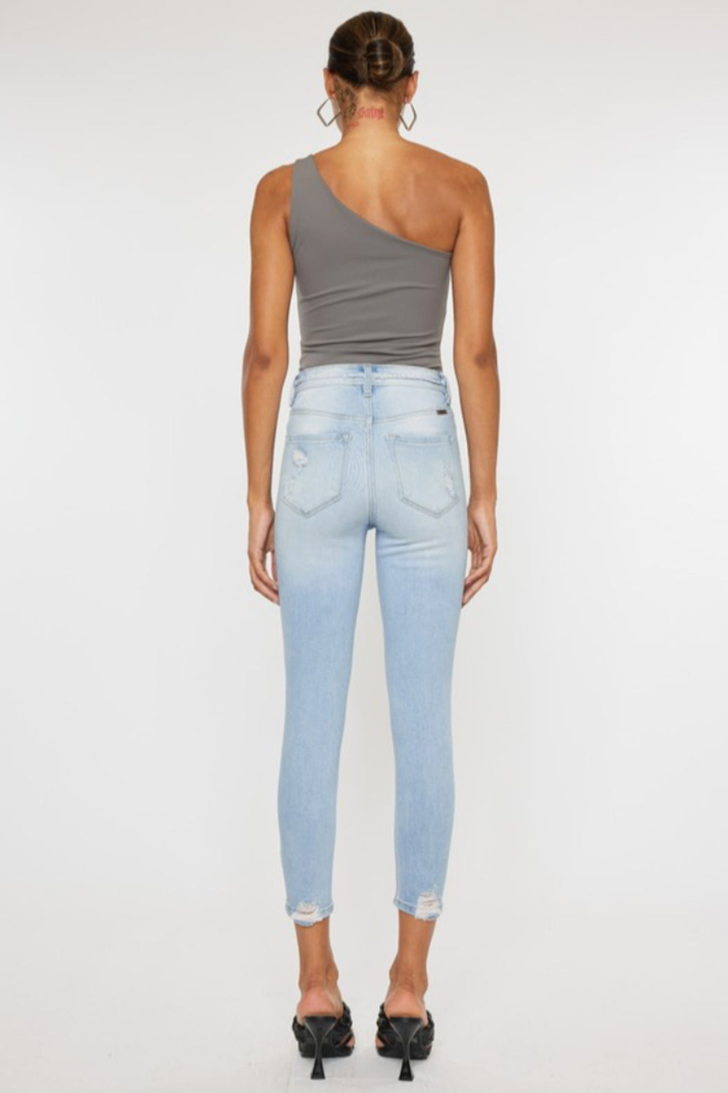 High Rise Skinny Ankle Jean
