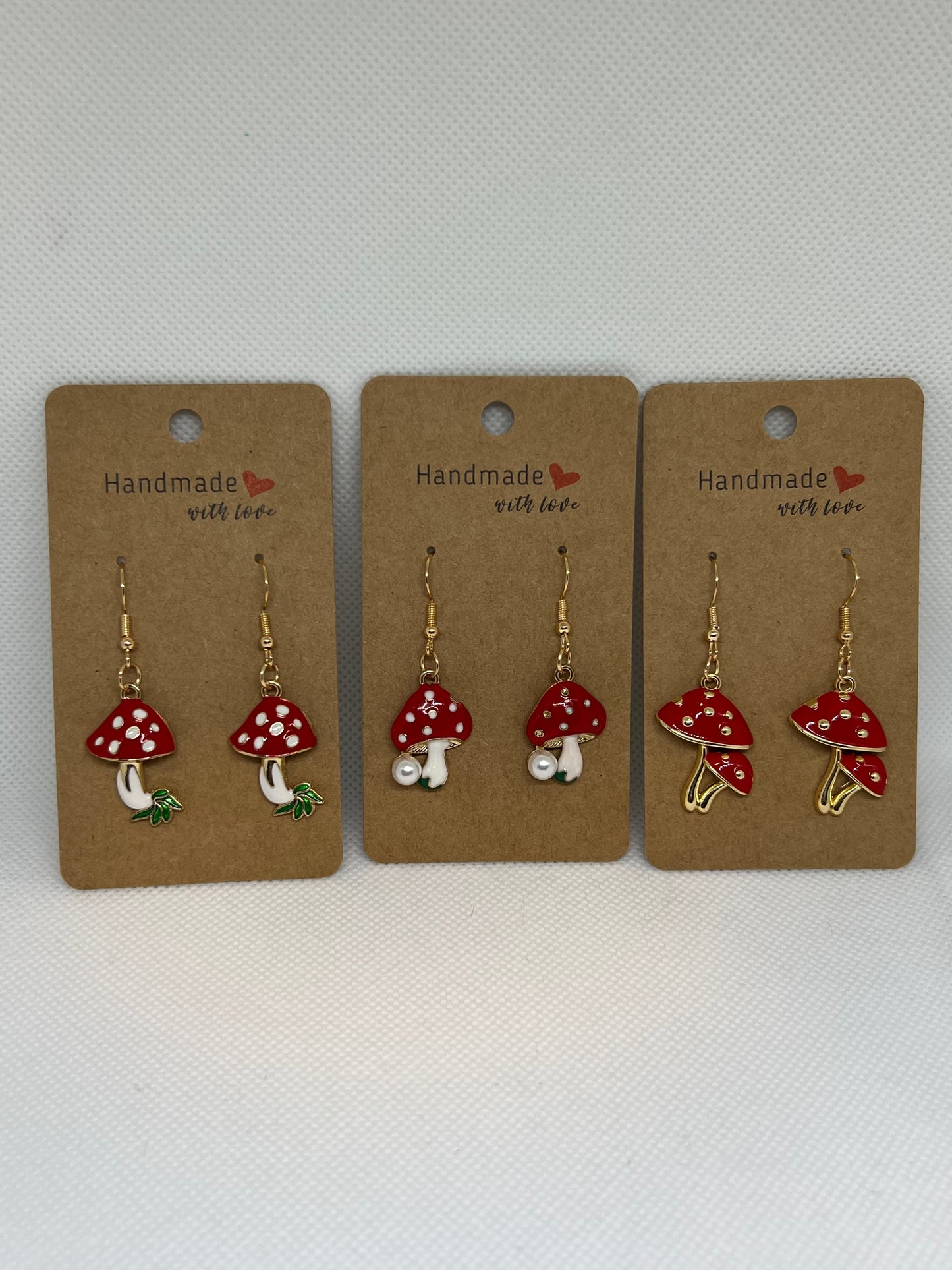 Mushroom Earrings