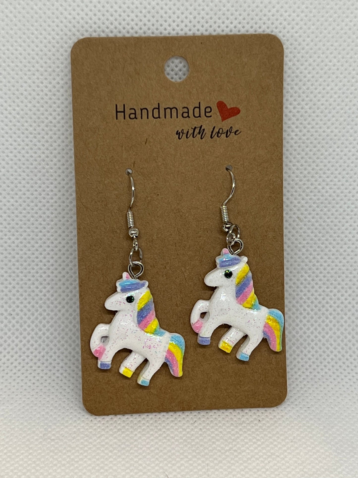 Colorful Unicorn Earrings