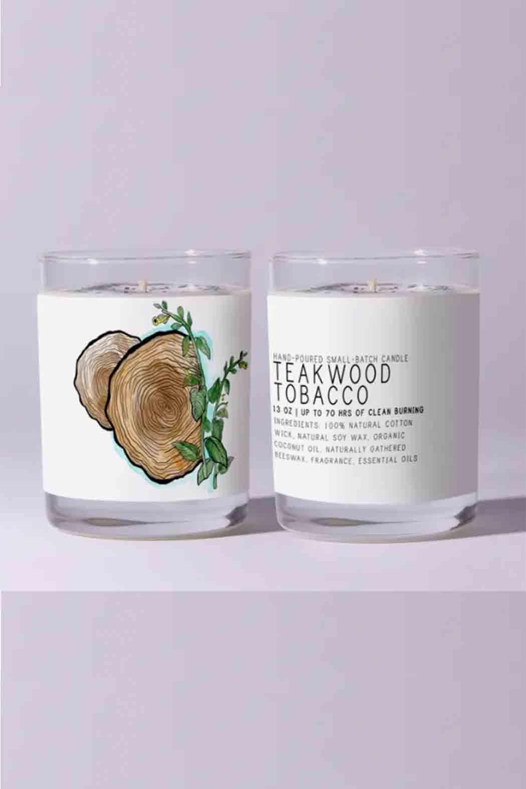 Teakwood Tobacco Candle