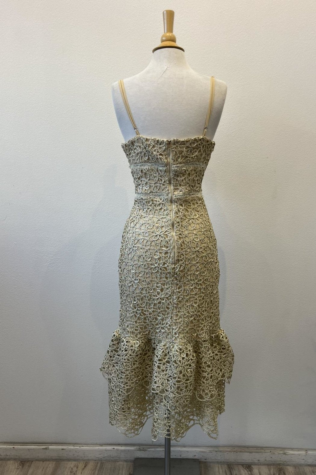 Lurex Lace Dress