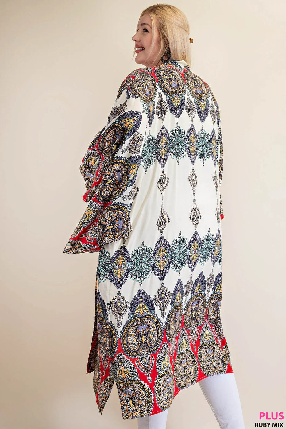 Long Pattern Kimono