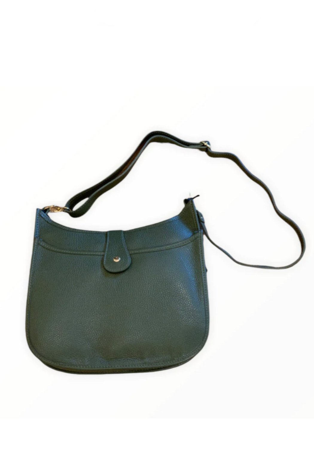Leather Messenger Adjustable Crossbody Bag