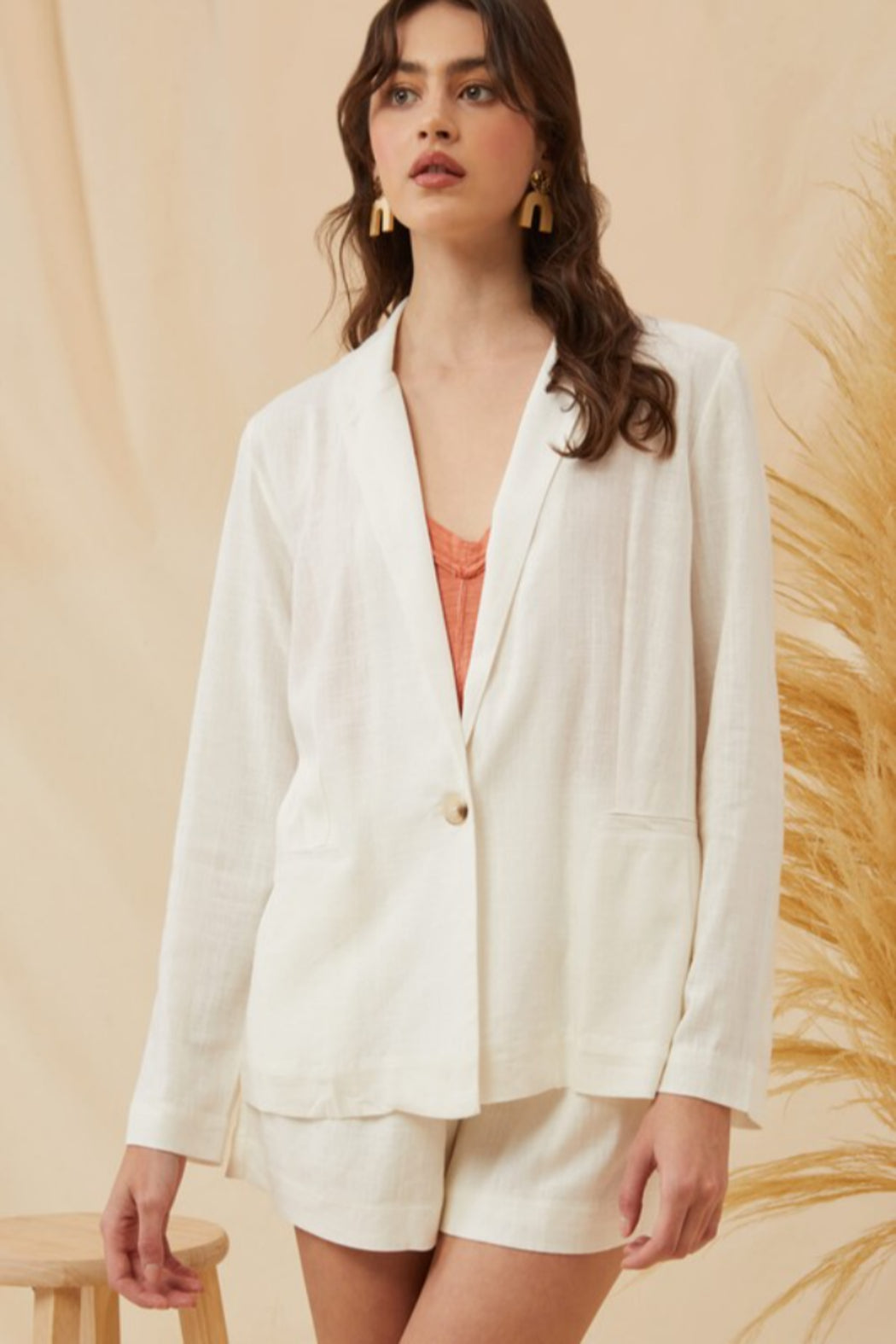 Lightweight Linen Blazer