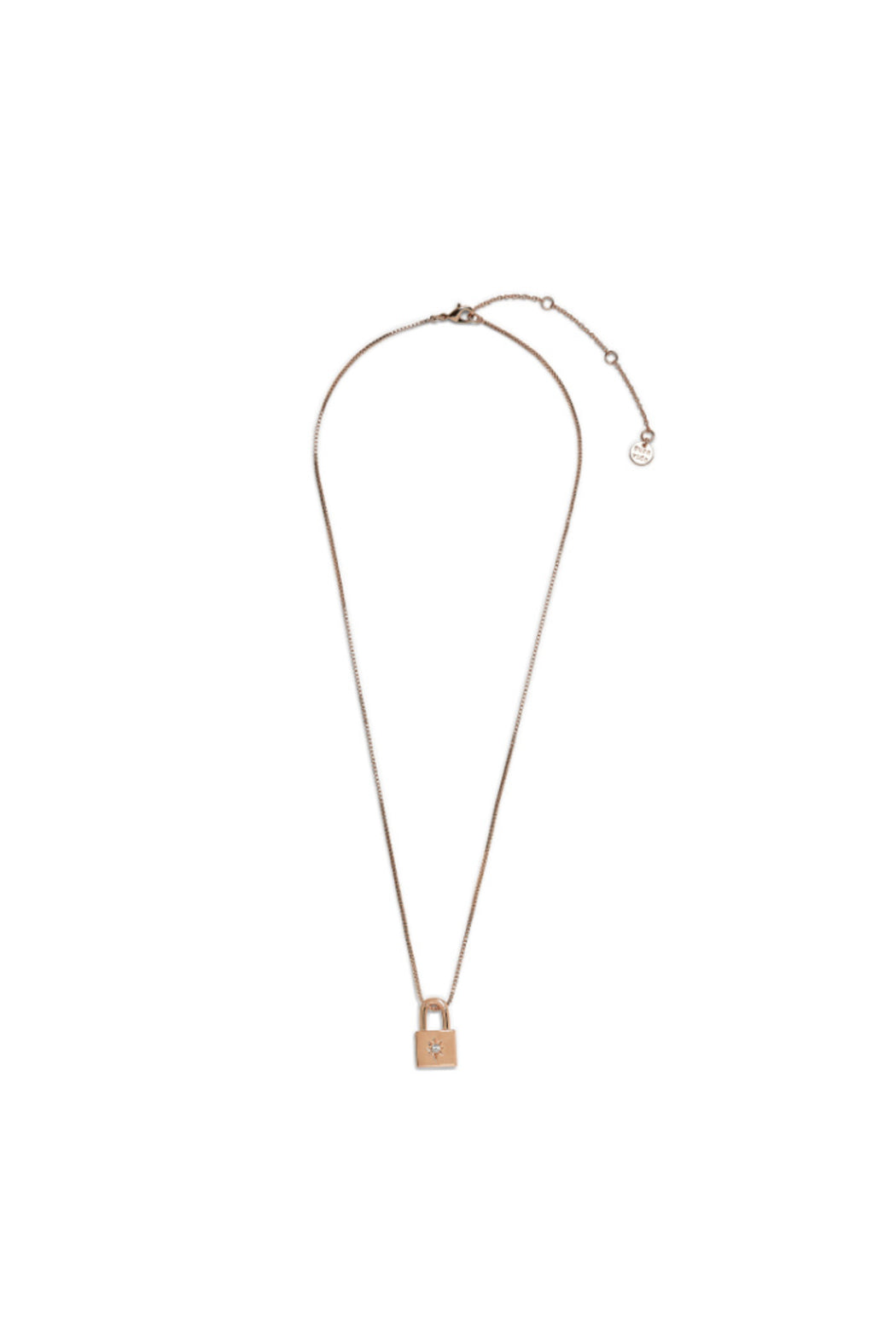Lock Pendant Necklace