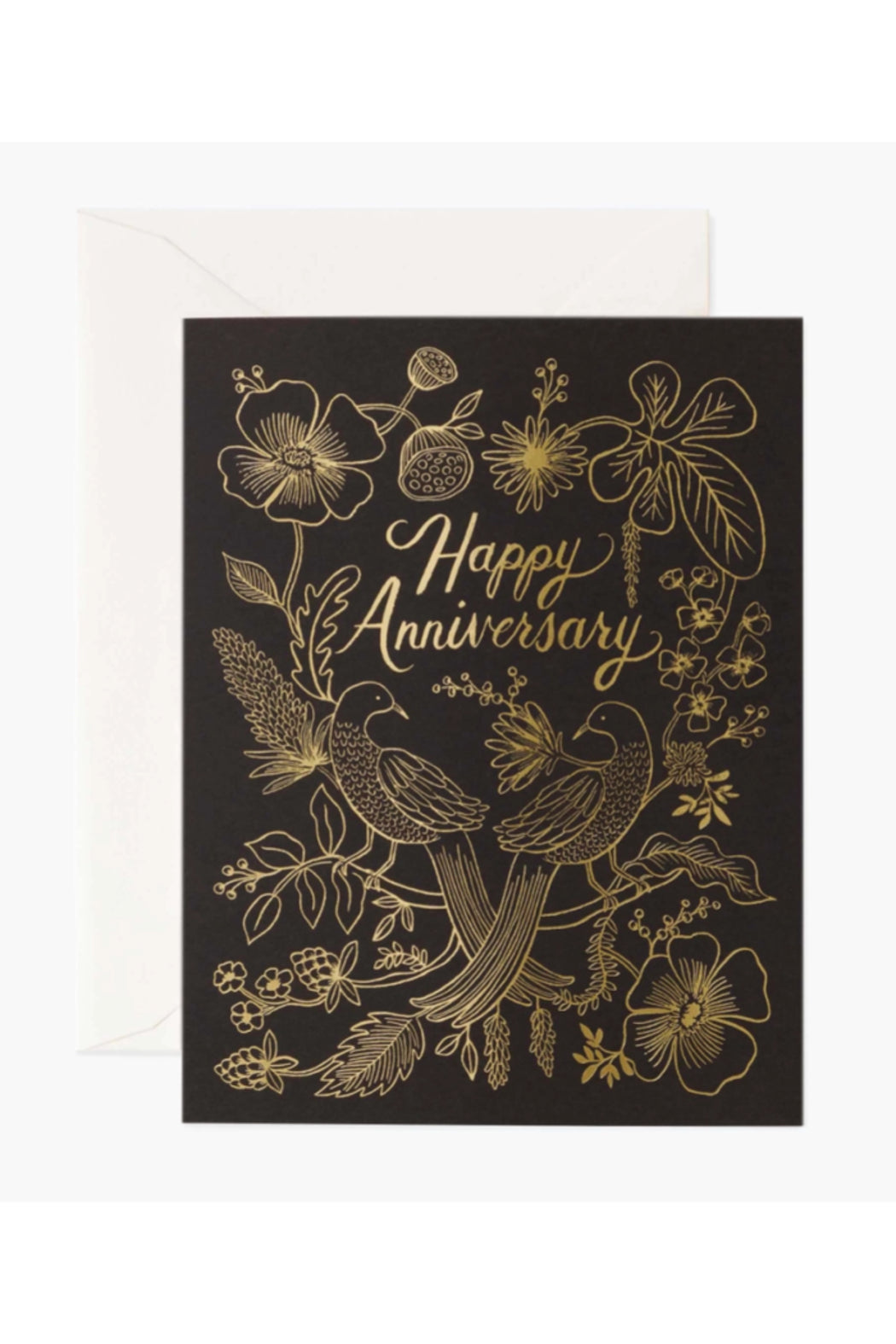 LOVE BIRDS ANNIVERSARY CARD