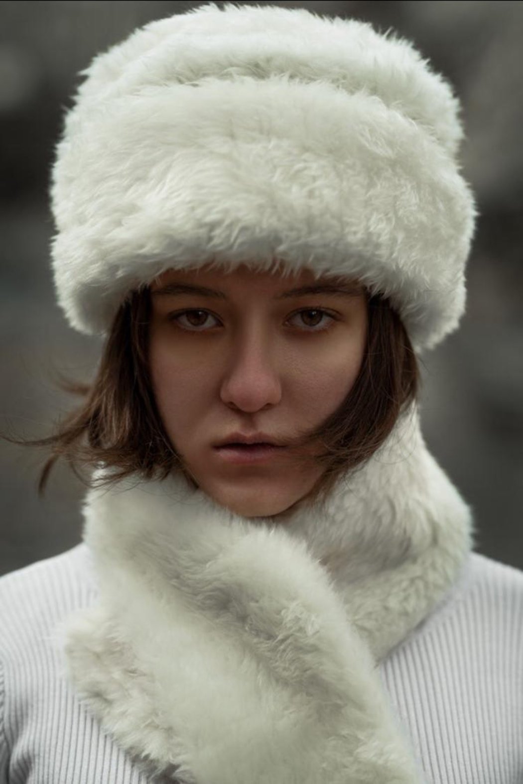 Faux Fur Scarf