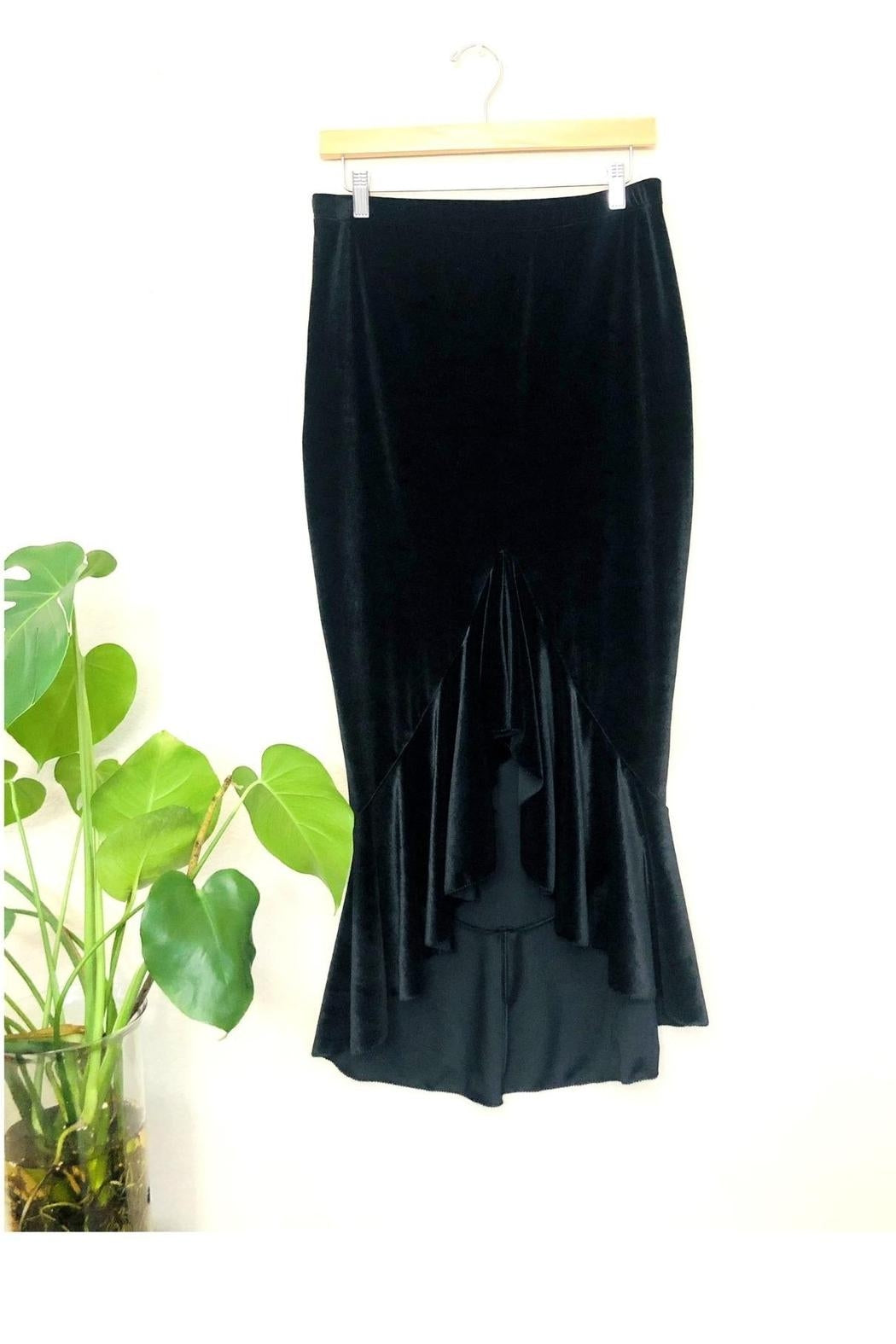 Handcrafted Velvet Skirt