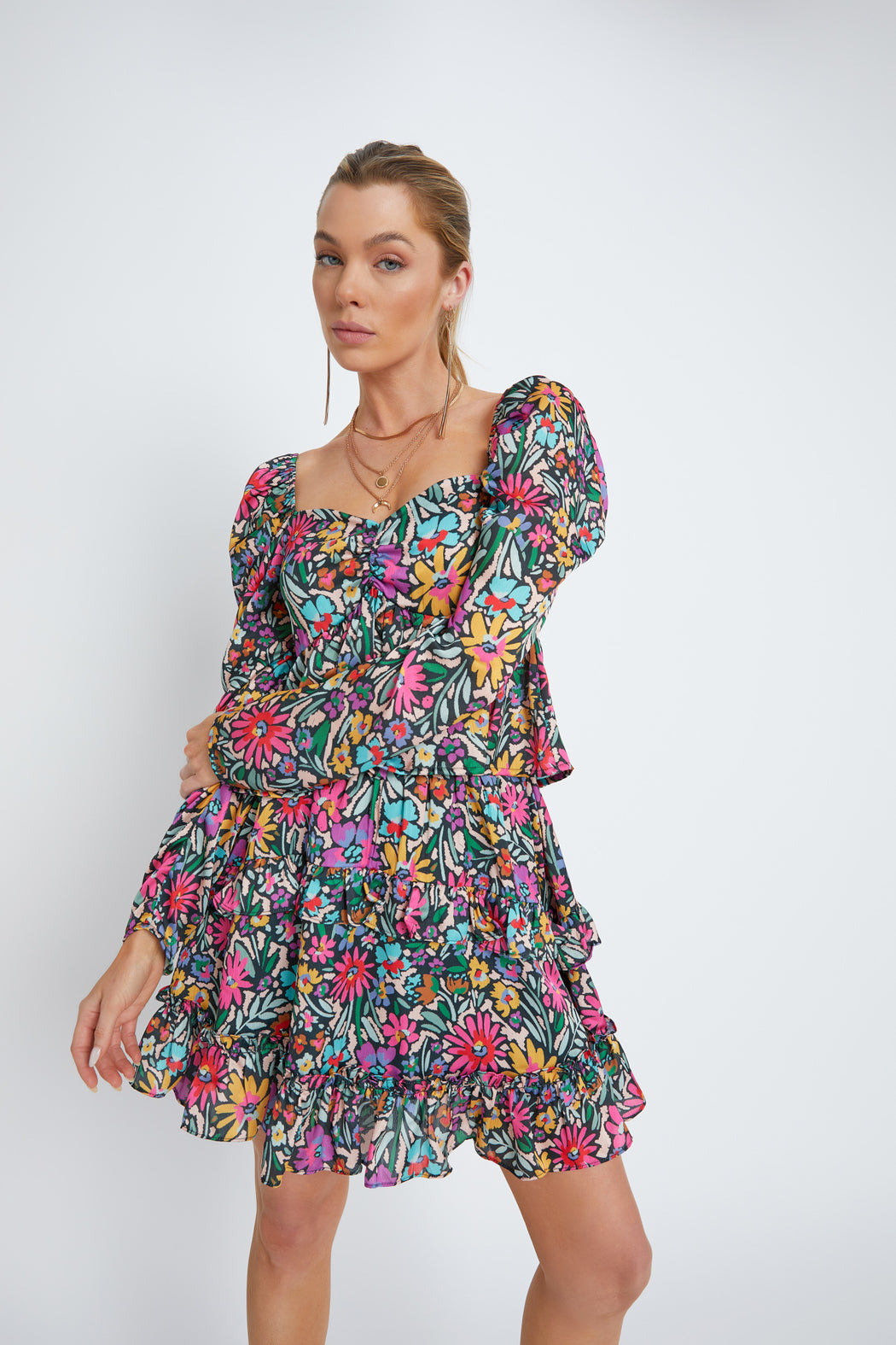 Party Floral Carly Top