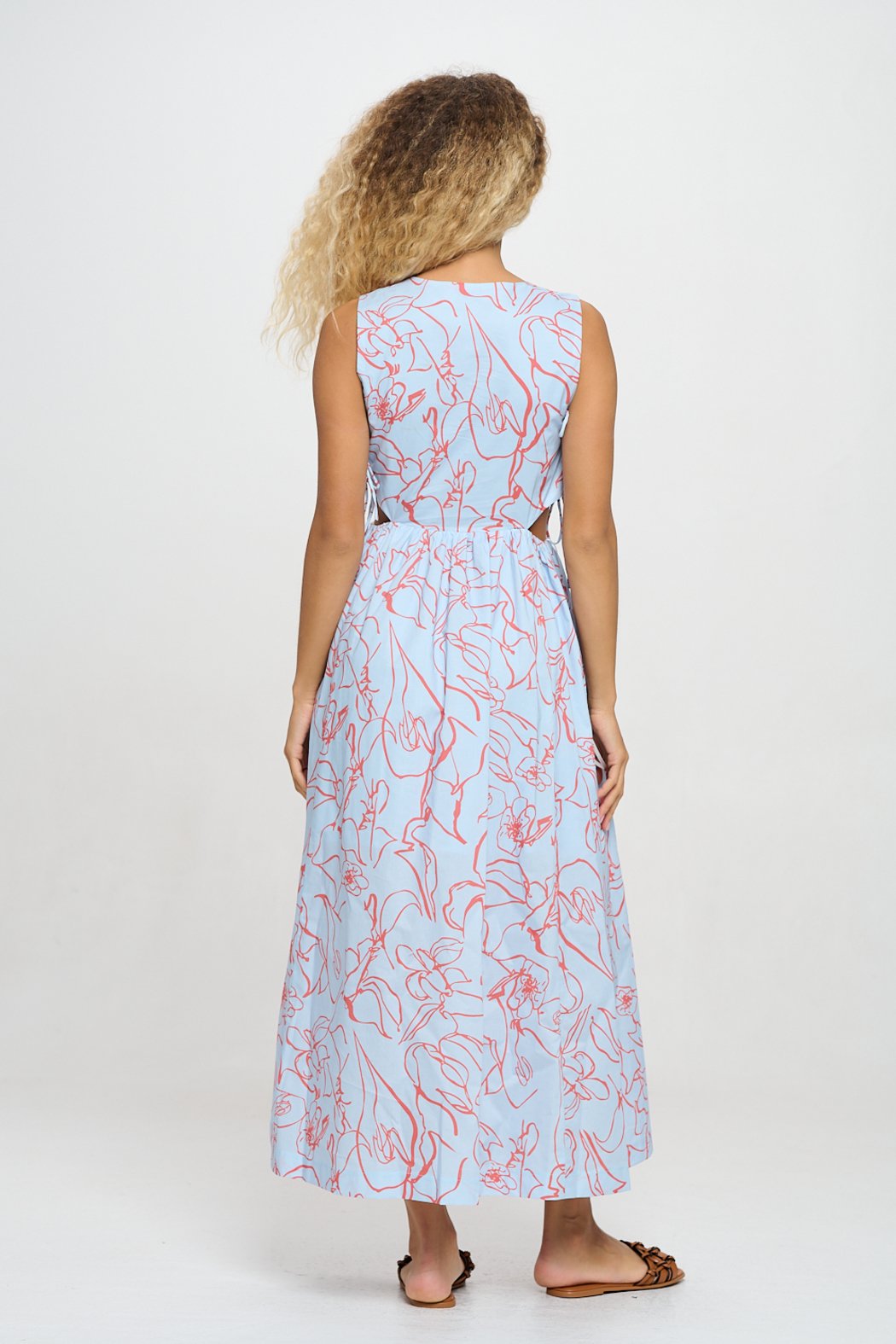 Santorini Dreams Maxi Dress