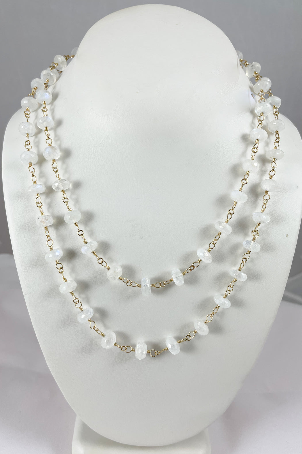 Moonstone Roundel Necklace