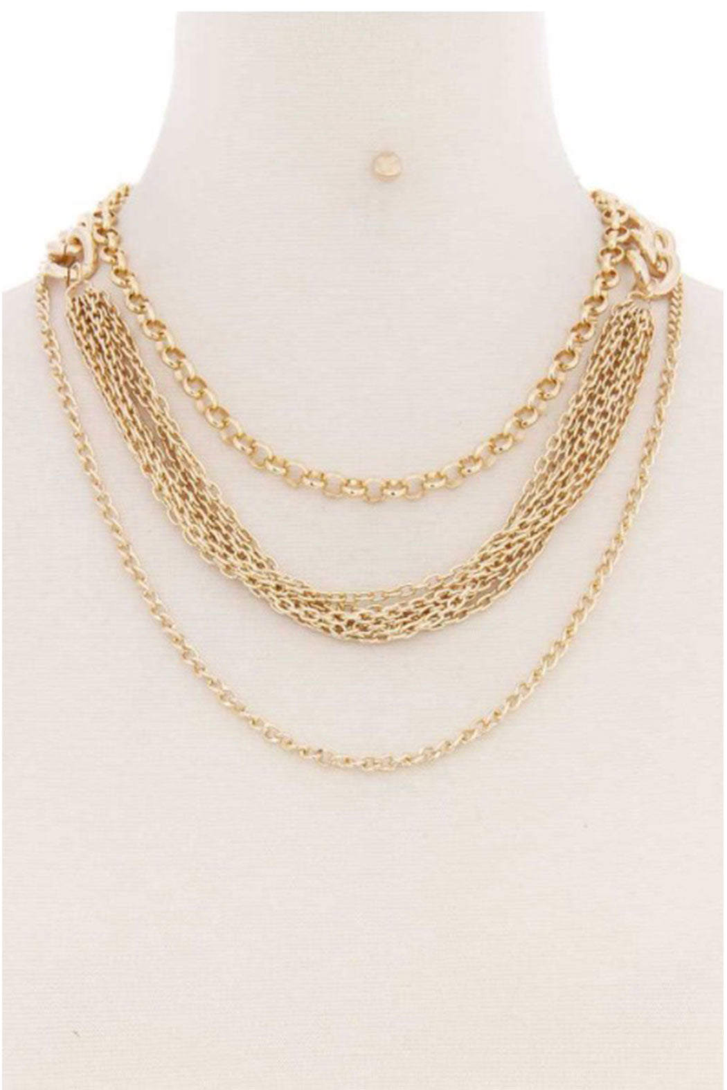 Multi Layer Chain Necklace