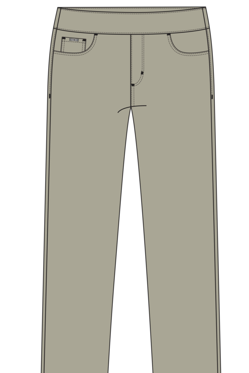 Pull on slim ankle