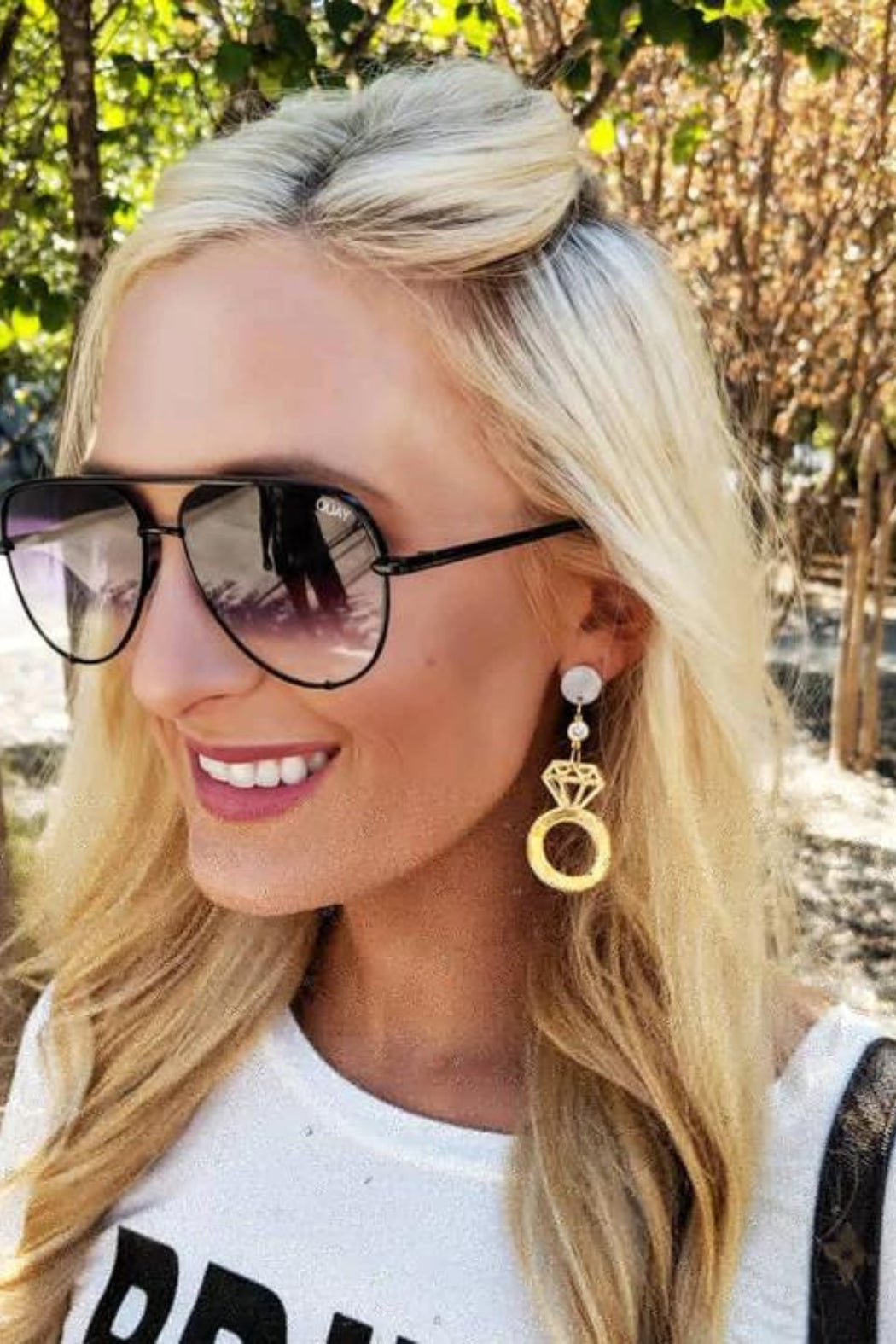 Put a Ring On It Drop Earrings