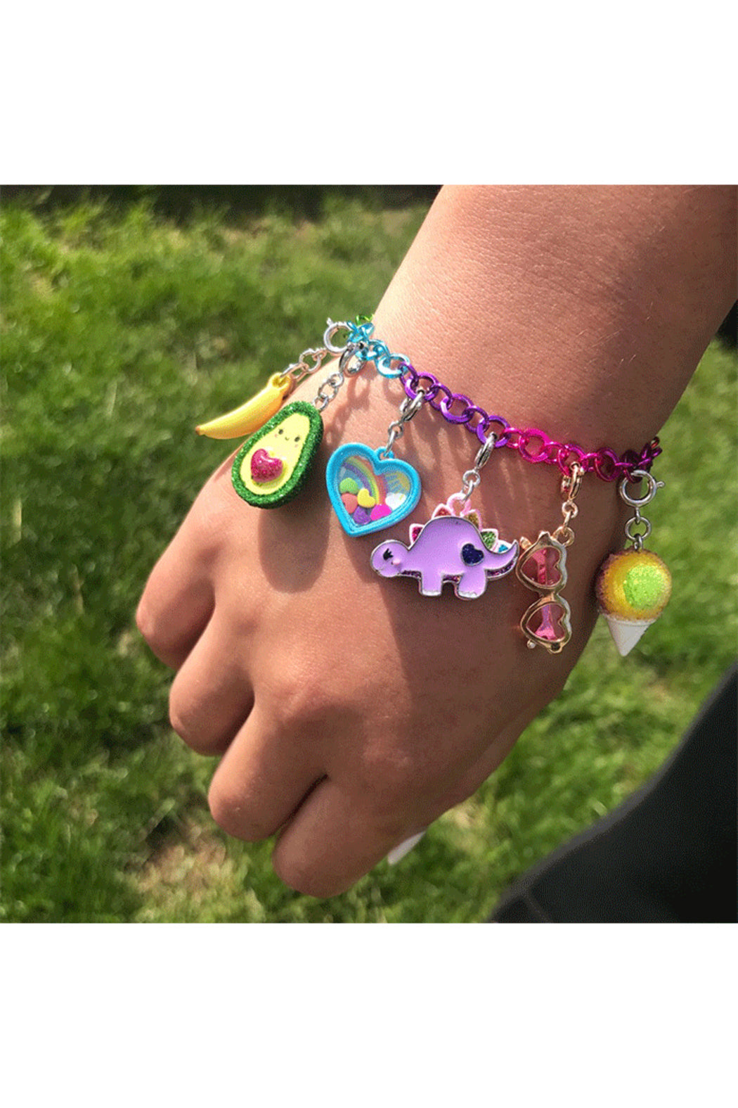 Rainbow Chain Bracelet