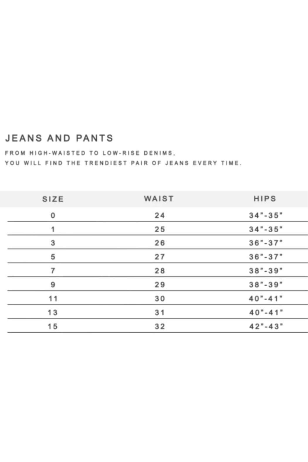 Raw Hem Straight