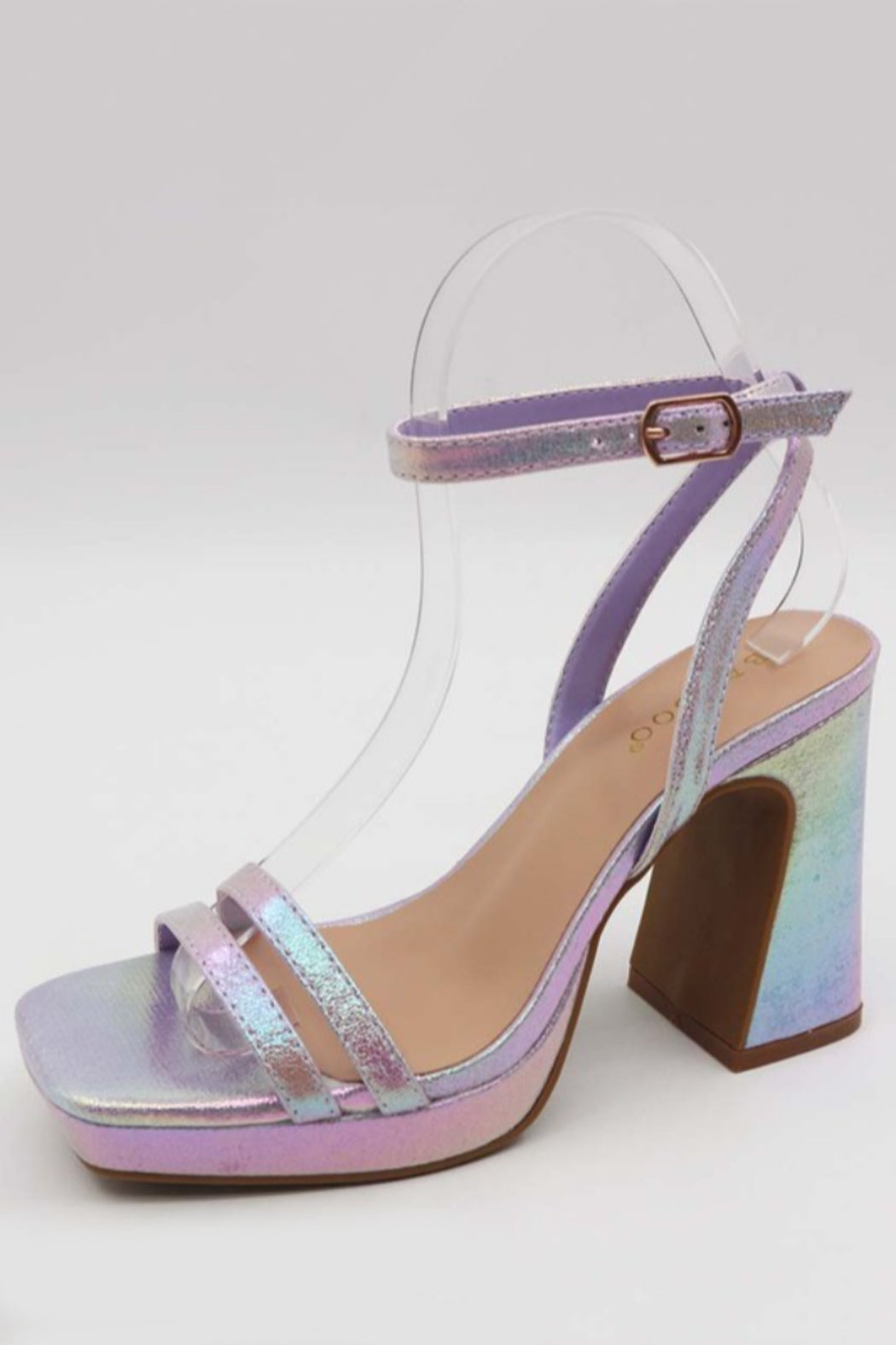 React-01 Iridescent Heel