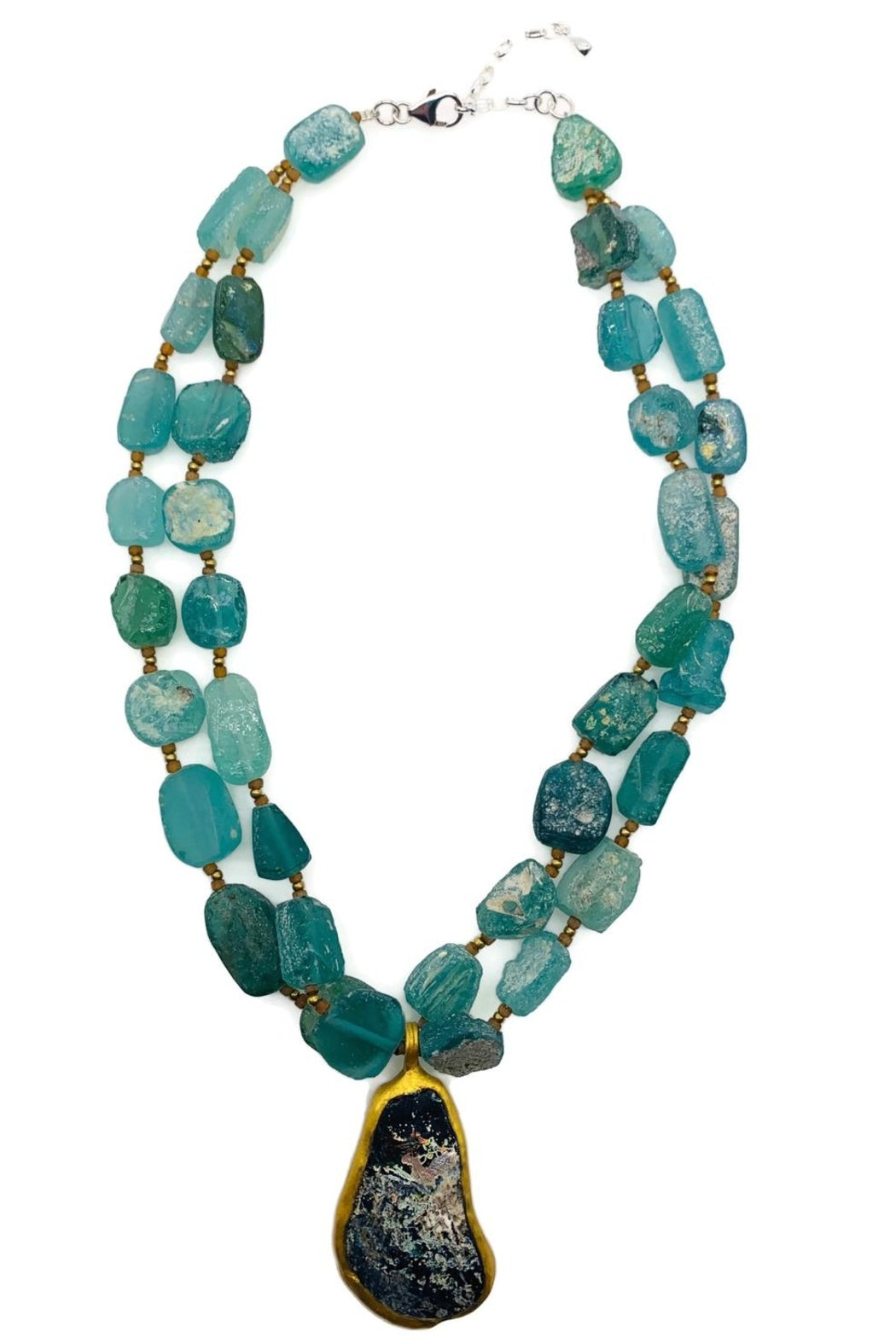 Roman Glass Necklace
