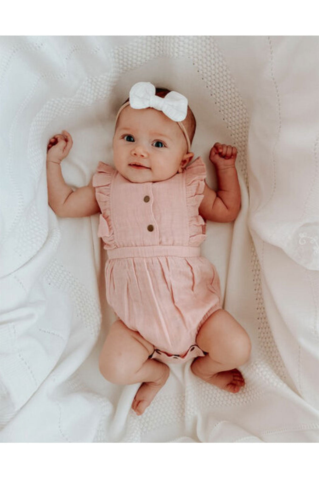 Rosewater Ruffle Bodysuit