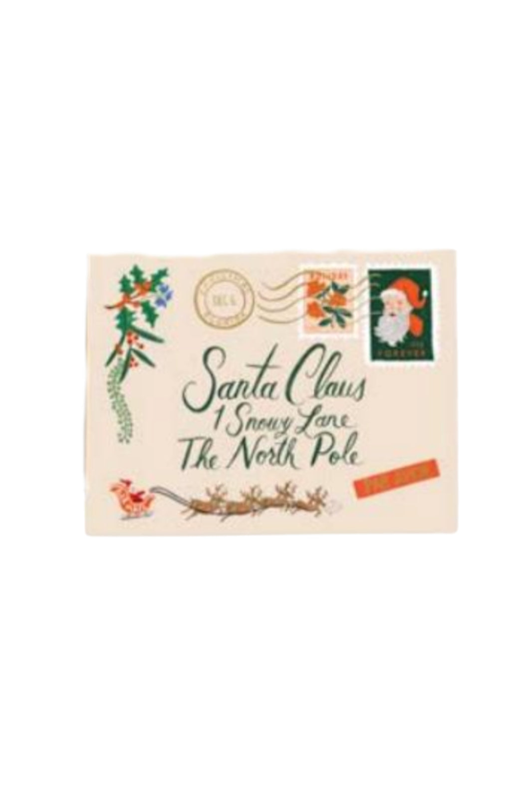 SANTA LETTER CARD