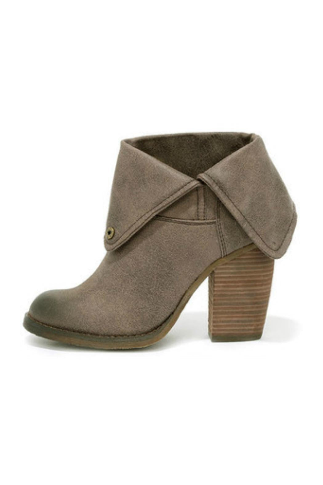 Fold Over Ankle Bootie