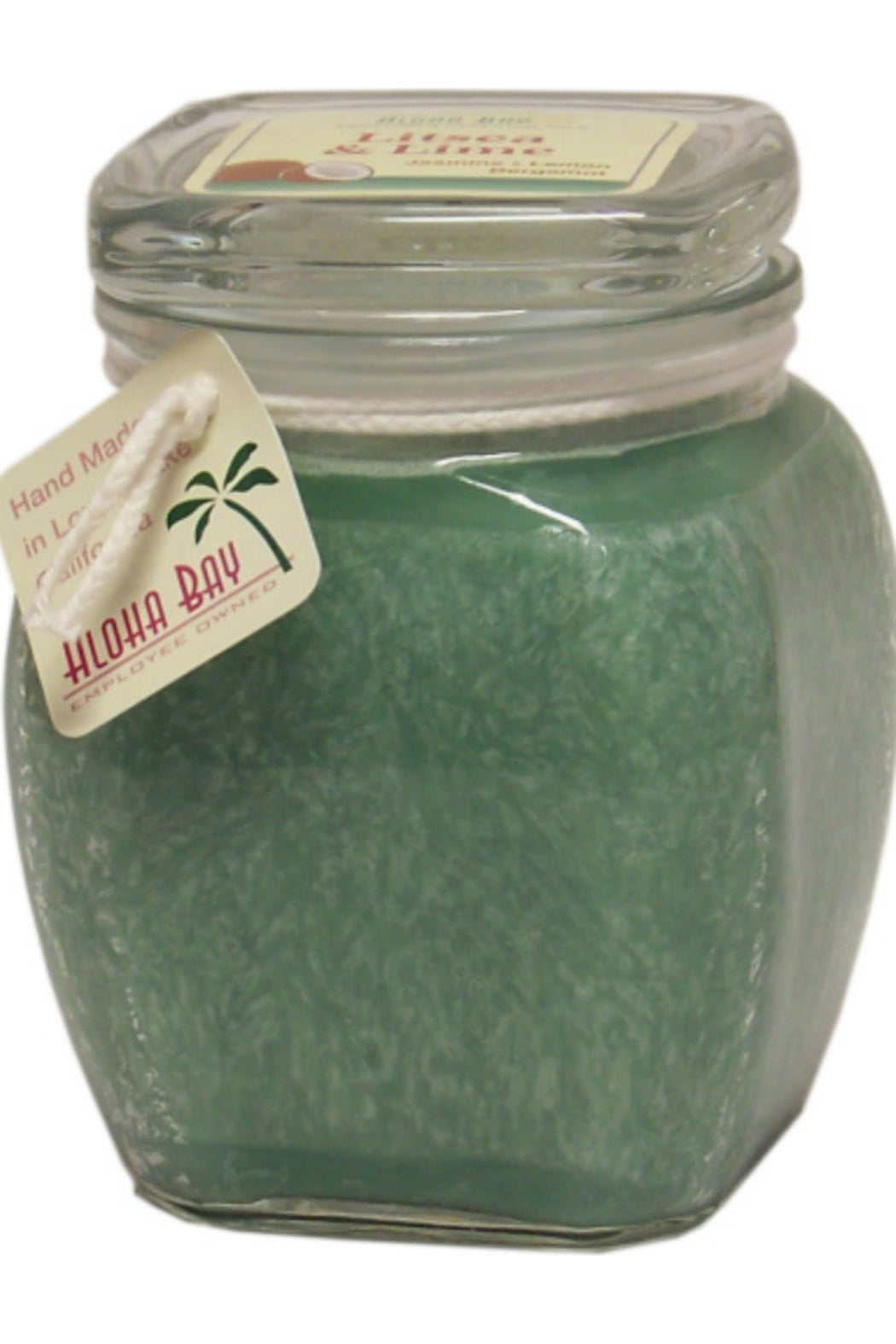 Square Top Jar Aloha Bay Candle