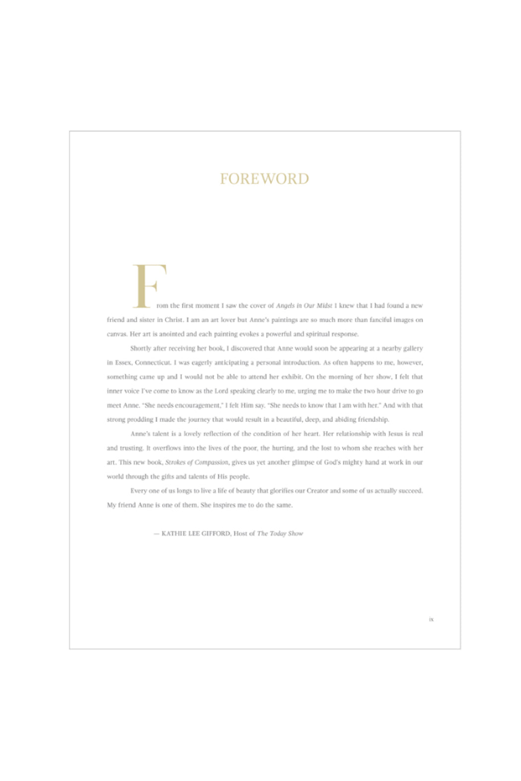 STROKES OF COMPASSION BOOK