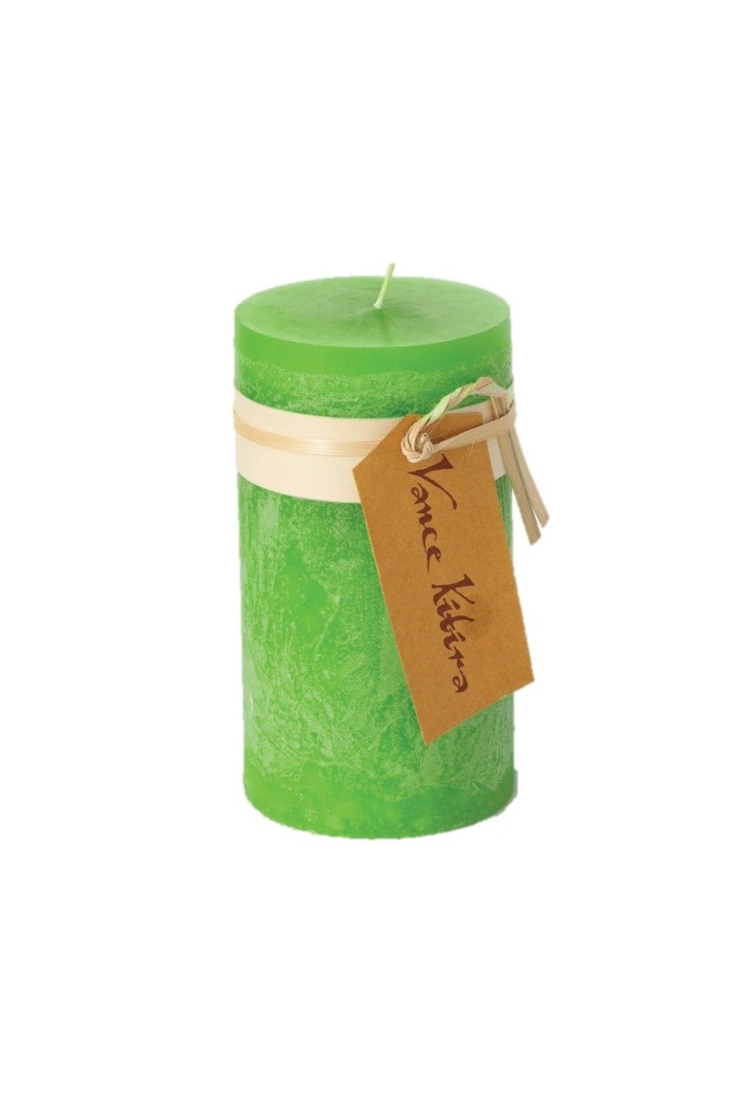 Green Pillar Candle