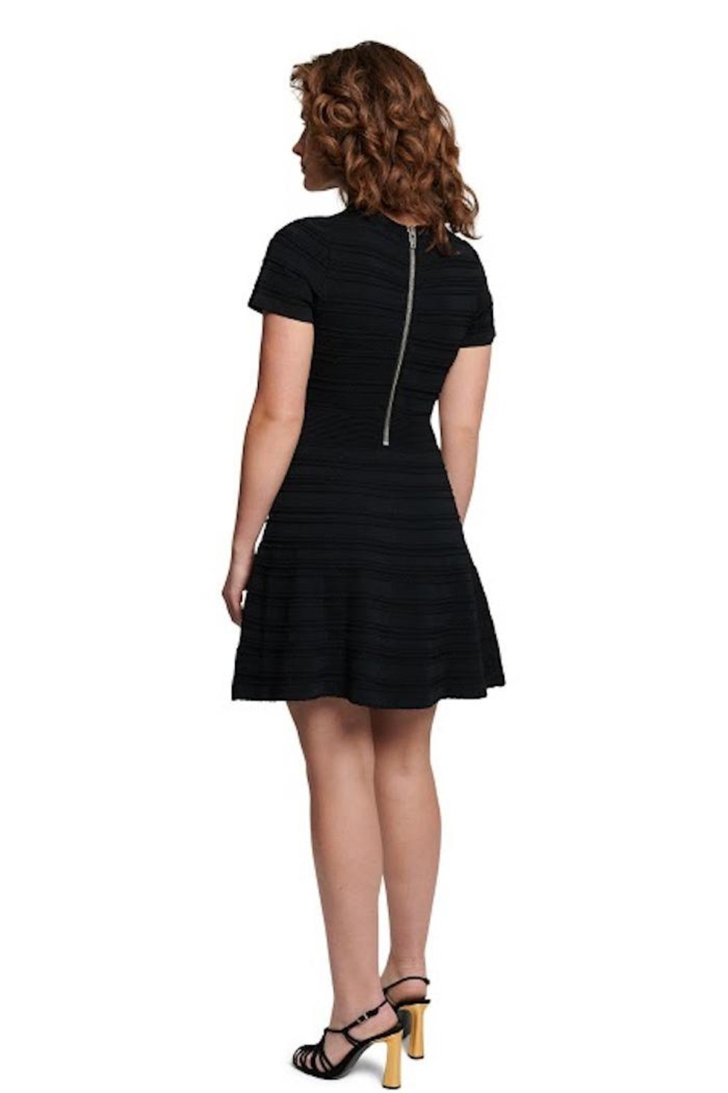 Little Black Knit Dress