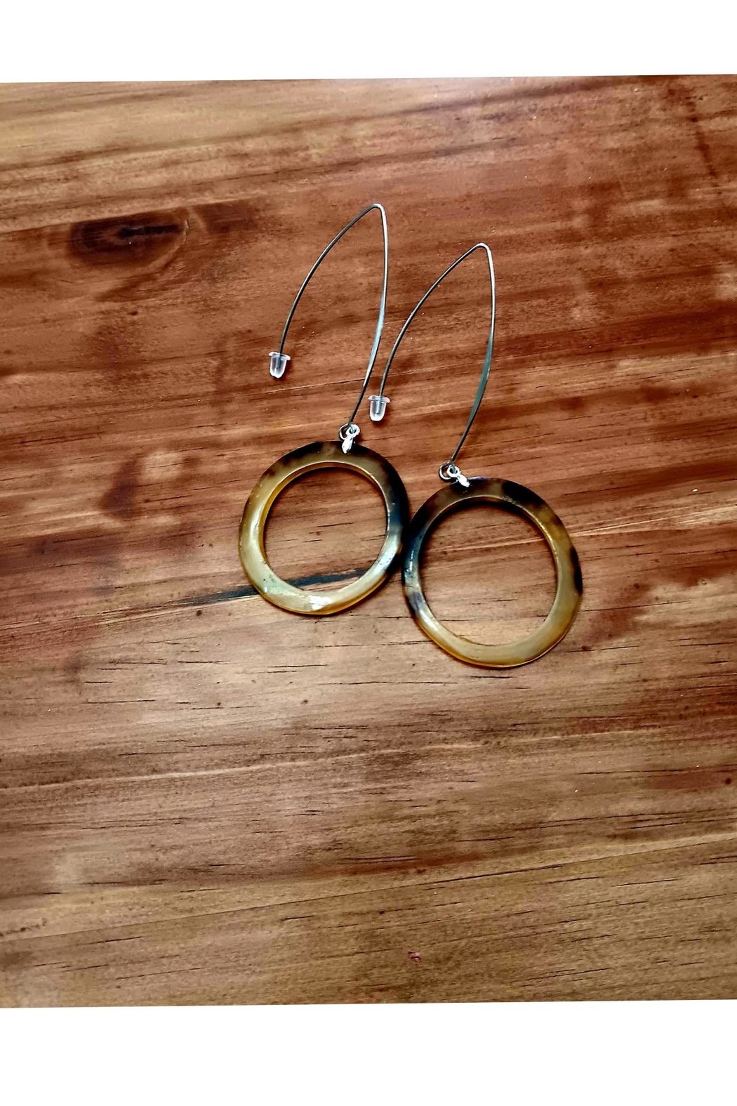 African Tribal Hoop-Earrings