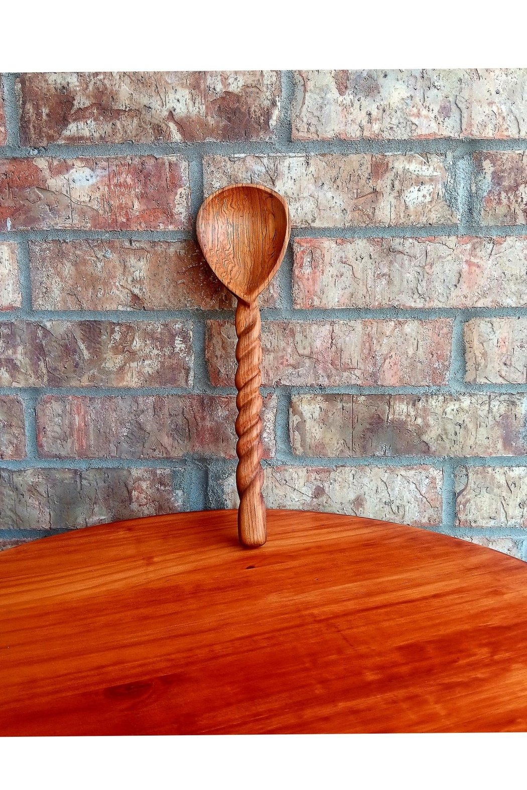Handmade Mwiko Spiral-Handle