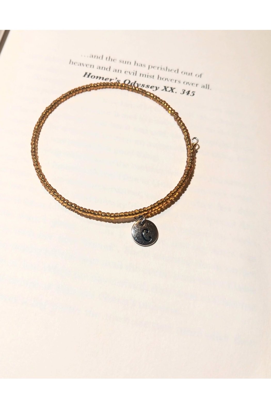 Letter Friendship Bracelet-C