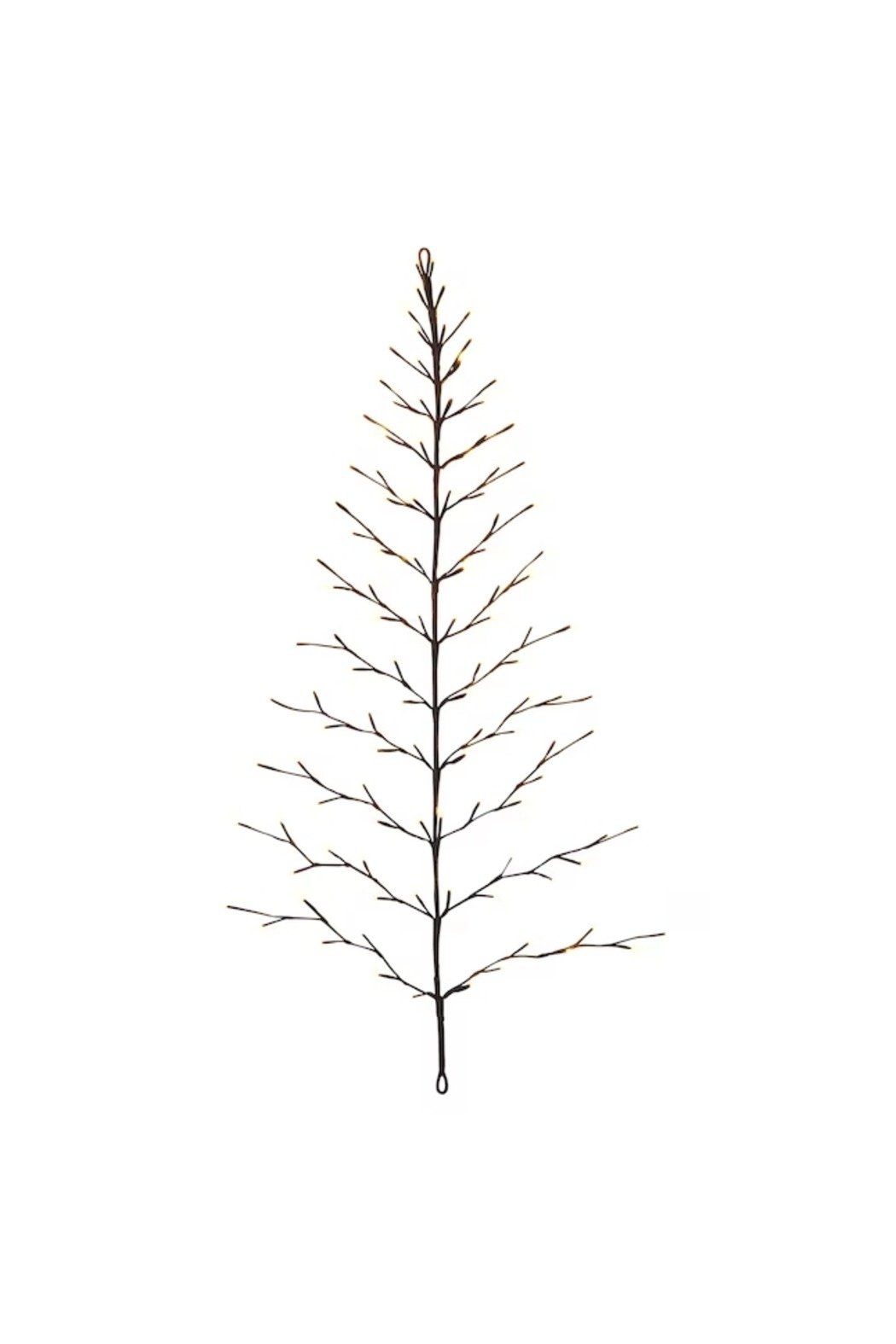 Electric Lighted Wall Tree