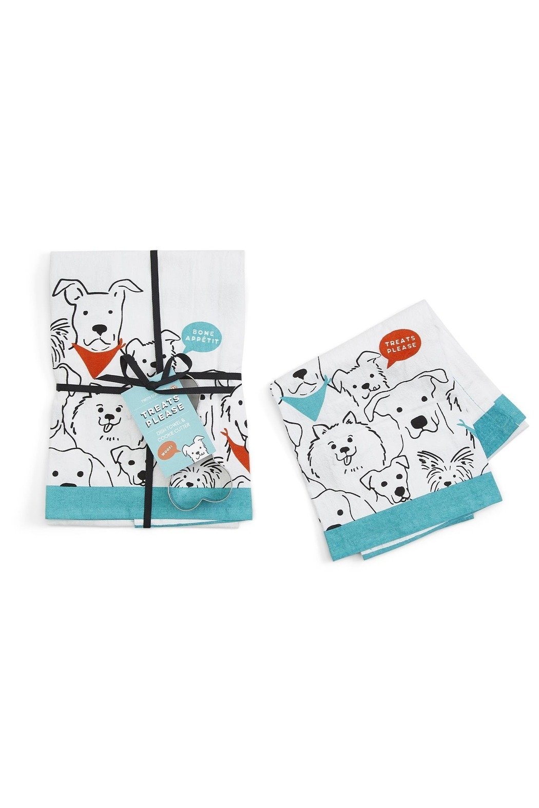 Towel And Dog Treat Cookie Cutter