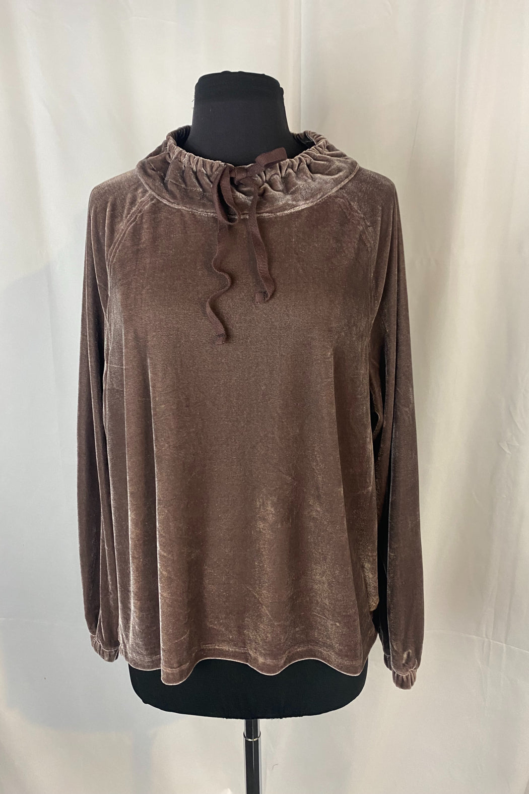 Velvet Raglan