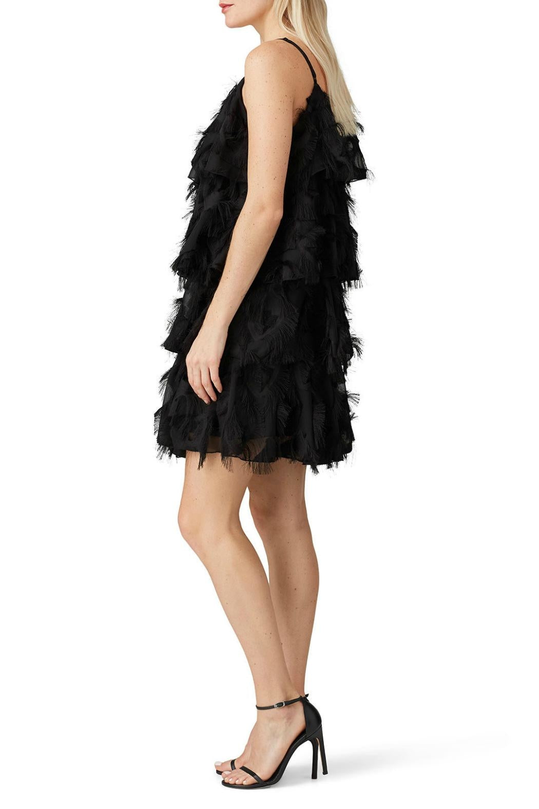 Ruffle Shift Dress