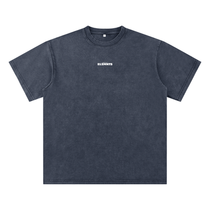 ESSNTIAL ELEMNTS Unisex 245G Bamboo Slub Snow Washed Tee