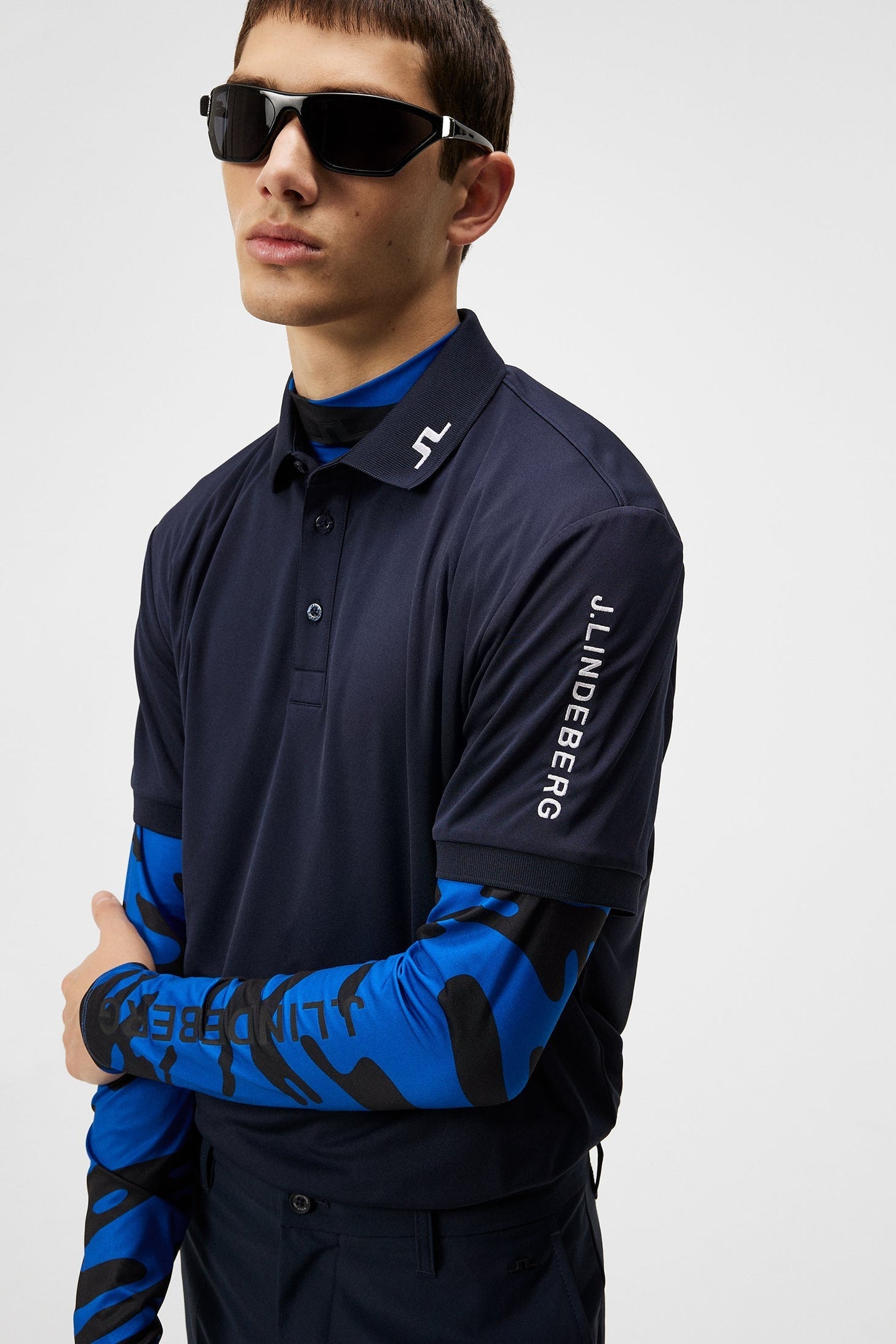J. Lindeberg Tour Tech Reg Fit Golf Polo