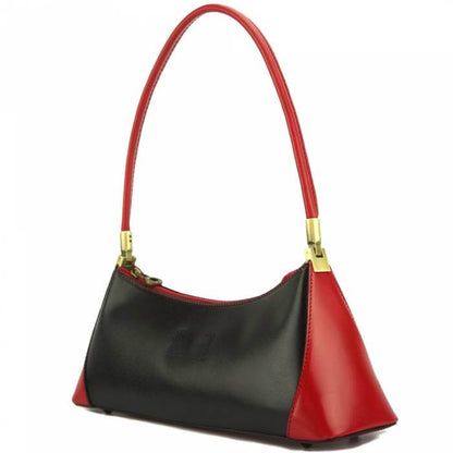 CIARA Leather Color Block Handbag