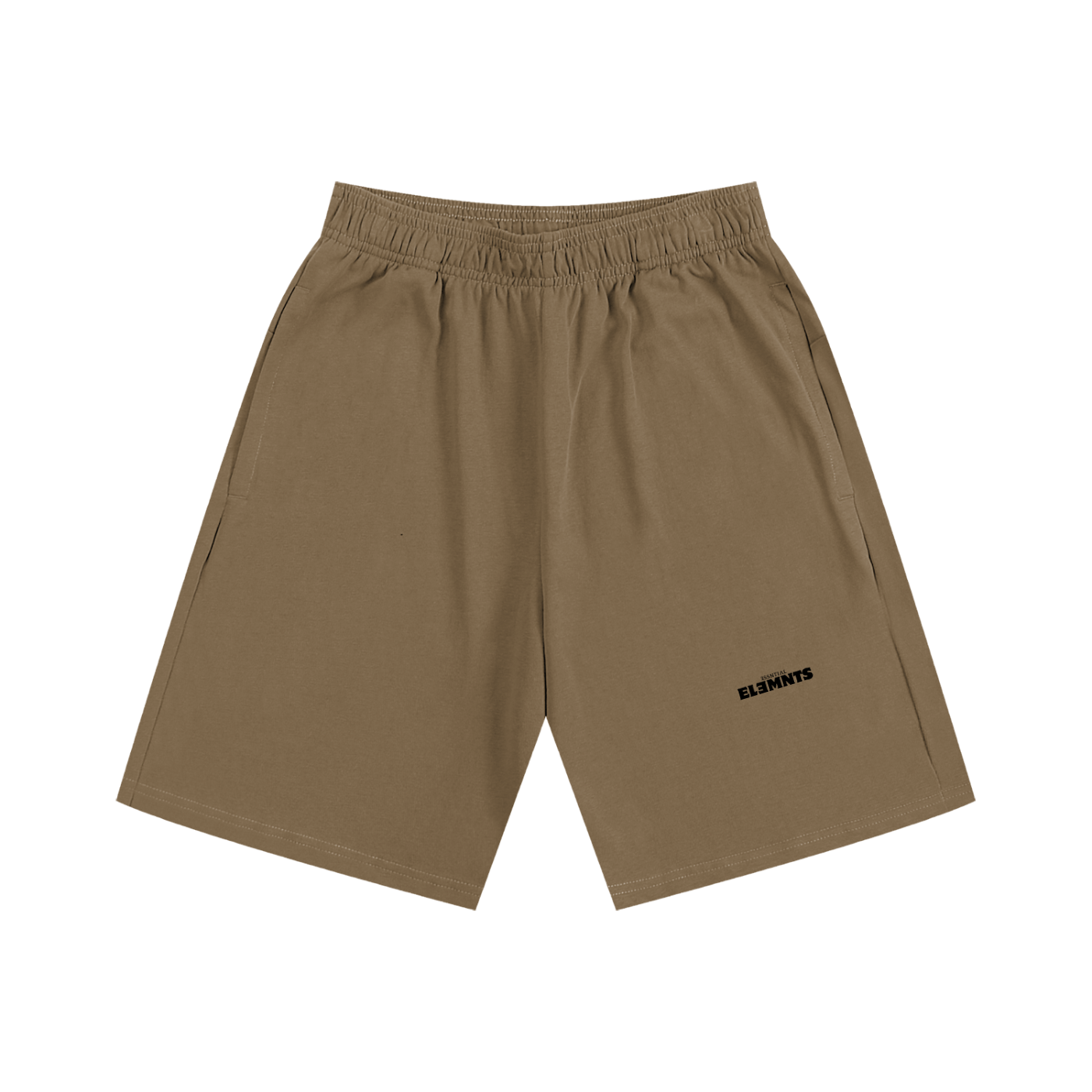 ESSNTIAL ELEMNTS Unisex 330G HW Cotton Shorts