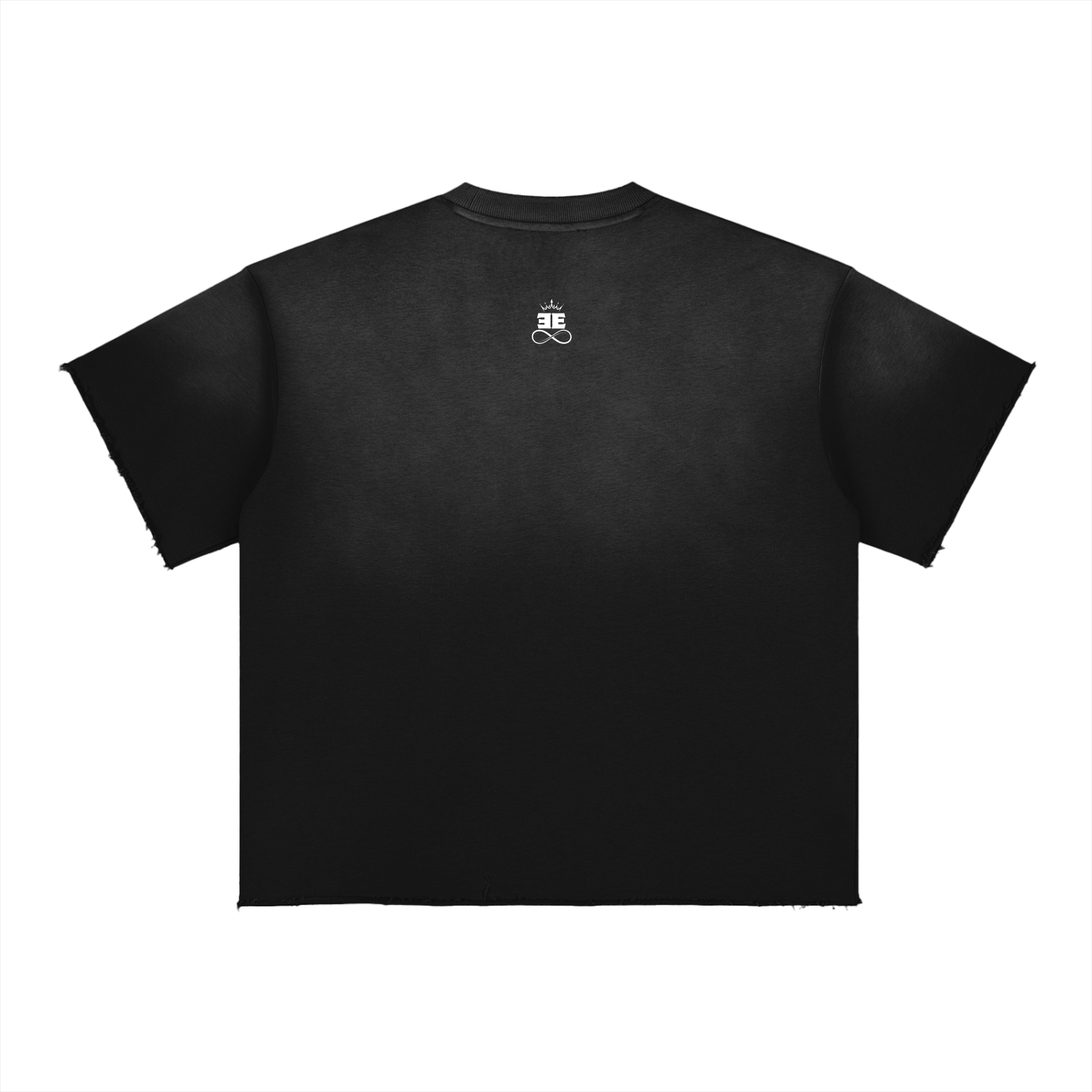 ESSNTIAL ELEMNTS Unisex 350G Sun Fade Raw Edge Tee