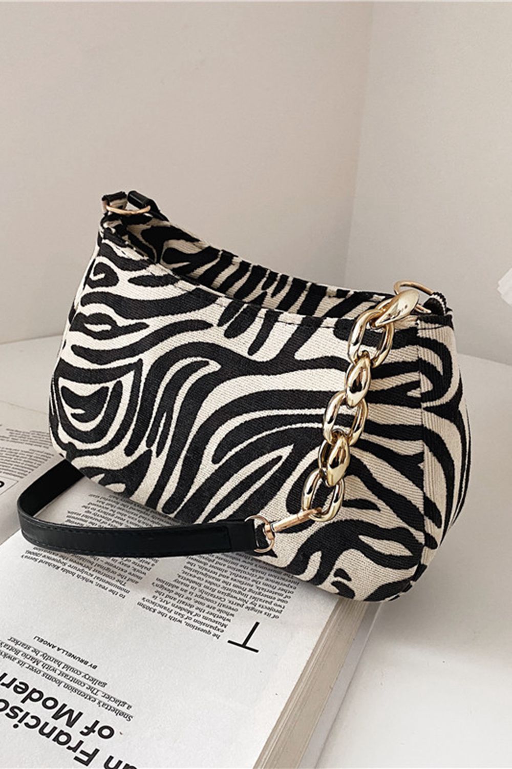 Printed Polyester Shoulder Bag