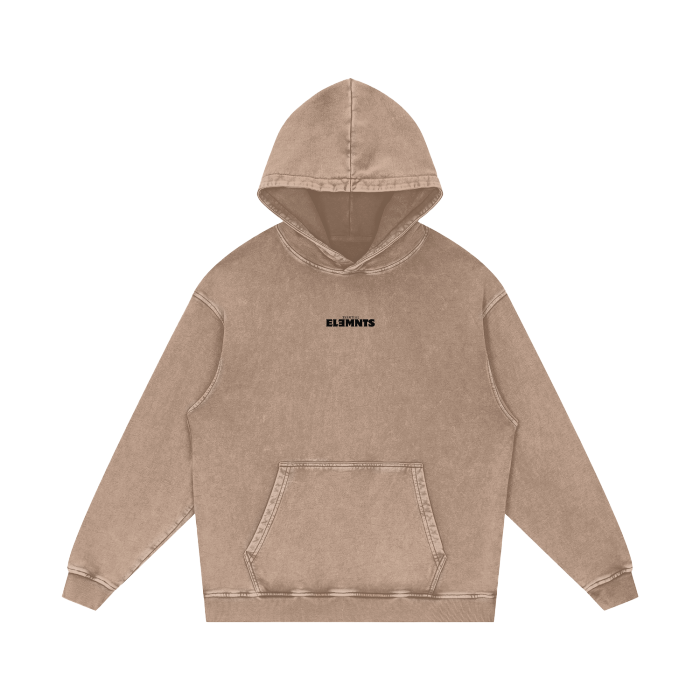 ESSNTIAL ELEMNTS Unisex 420G OS Acid Wash Hoodie